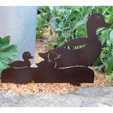 Figurine décorative canne et ses petits