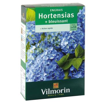Engrais hortensias et bleuissant