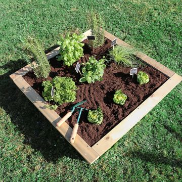 Carré Potager en bois SLUG BAN anti limaces Carré Potager en bois SLUG BAN anti limaces