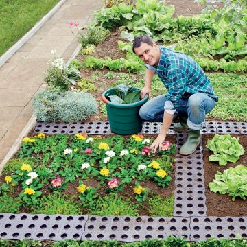 Kit de 4 set de dalle de potager maxi Kit de 4 set de dalle de potager maxi