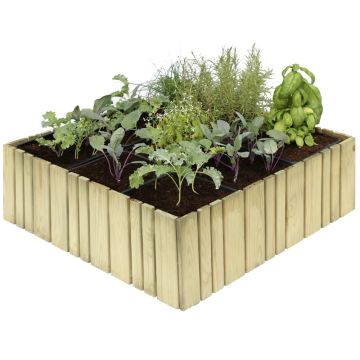 Carré potager Vertikal 80 (9 bacs plastiques) Carré potager Vertikal 80 (9 bacs plastiques)