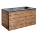 Bac en sapin Collectors rectangle 90