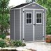 Abri de jardin résine Premium 65DPF gris