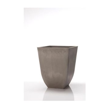 Vaso quadrato green mineral Chili 39 x 39 x 46 cm (3 colori)