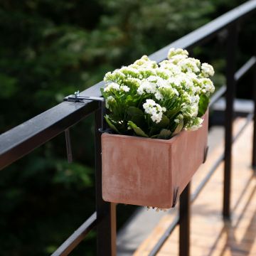 Support de jardinière en fer plat