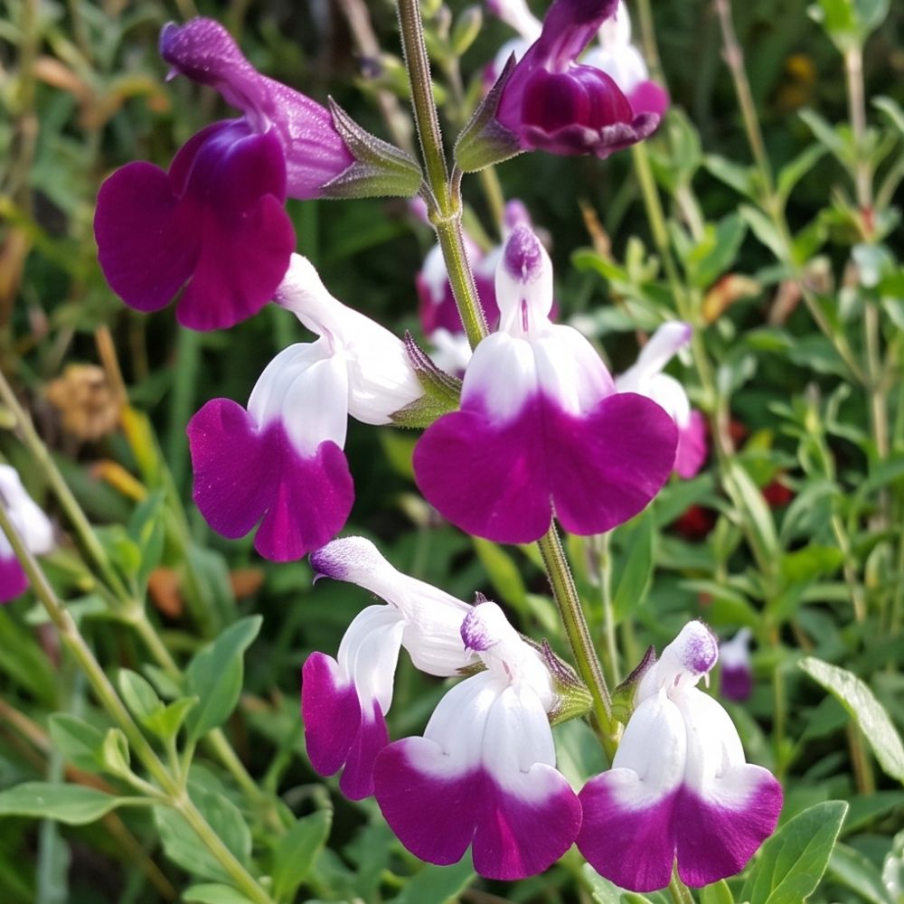 Salvia arbustiva Amethyst Lips main product photo