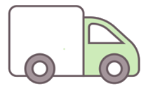 Delivery truck